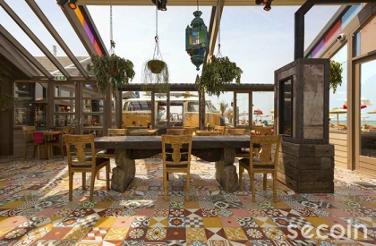 Impressive outdoor space